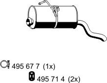 ERNST 500265 - Zadnji Ispušni lonac www.molydon.hr