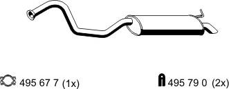 ERNST 525015 - Zadnji Ispušni lonac www.molydon.hr