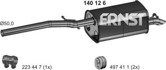 ERNST 140126 - Zadnji Ispušni lonac www.molydon.hr