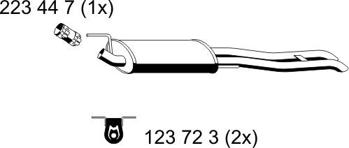 ERNST 142175 - Zadnji Ispušni lonac www.molydon.hr