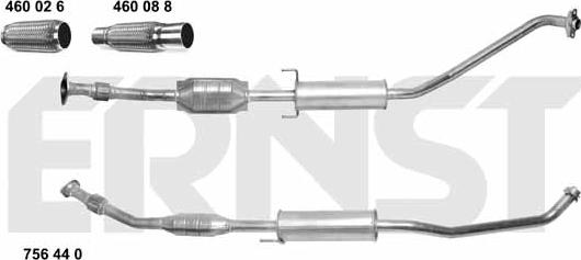 ERNST 756440 - Katalizator www.molydon.hr