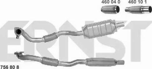 ERNST 756808 - Katalizator www.molydon.hr