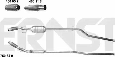 ERNST 750349 - Katalizator www.molydon.hr