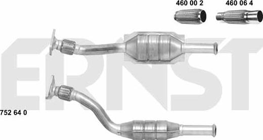 ERNST 752640 - Katalizator www.molydon.hr