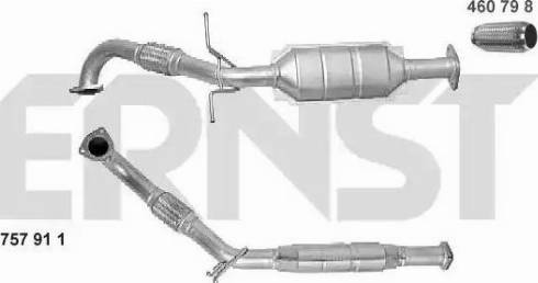 ERNST 757911 - Katalizator www.molydon.hr