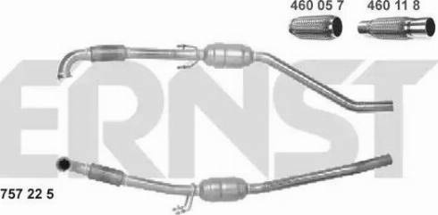 ERNST 757225 - Katalizator www.molydon.hr