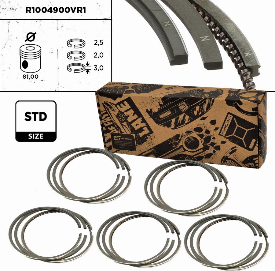 ET Engineteam R1004900VR1 - Komplet klipnih prstenova www.molydon.hr