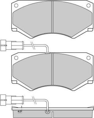 Meritor MDP709X - Komplet Pločica, disk-kočnica www.molydon.hr