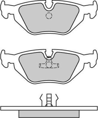 E.T.F. 12-0498 - Komplet Pločica, disk-kočnica www.molydon.hr