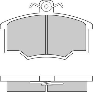 E.T.F. 12-0143 - Komplet Pločica, disk-kočnica www.molydon.hr