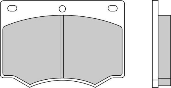 E.T.F. 12-0169 - Komplet Pločica, disk-kočnica www.molydon.hr