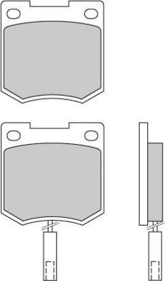 E.T.F. 12-0171 - Komplet Pločica, disk-kočnica www.molydon.hr