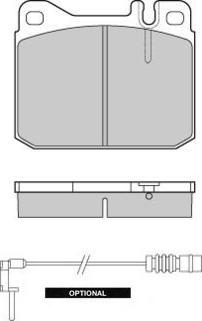 E.T.F. 12-0172 - Komplet Pločica, disk-kočnica www.molydon.hr