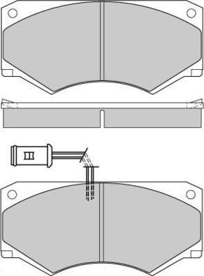 E.T.F. 12-0341 - Komplet Pločica, disk-kočnica www.molydon.hr