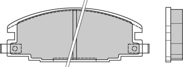 E.T.F. 12-0367 - Komplet Pločica, disk-kočnica www.molydon.hr