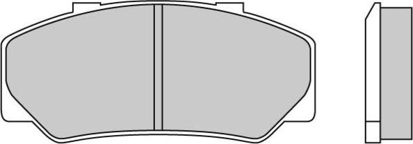 E.T.F. 12-0267 - Komplet Pločica, disk-kočnica www.molydon.hr