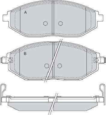 BOSCH BP1906 - Komplet Pločica, disk-kočnica www.molydon.hr