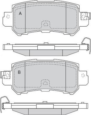 ATE 605664 - Komplet Pločica, disk-kočnica www.molydon.hr