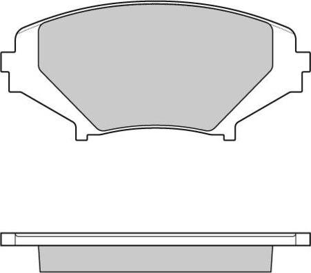 Aisin SN122 - Komplet Pločica, disk-kočnica www.molydon.hr