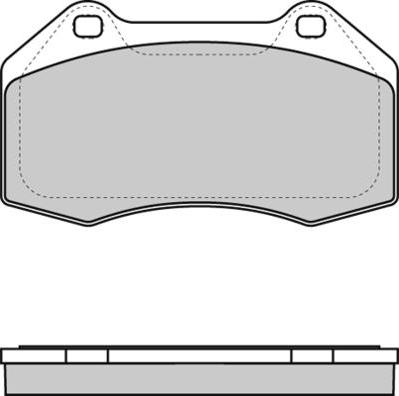 Magneti Marelli 323700015500 - Komplet Pločica, disk-kočnica www.molydon.hr