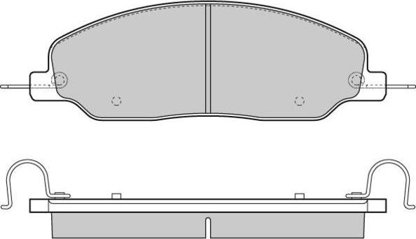 E.T.F. 12-1312 - Komplet Pločica, disk-kočnica www.molydon.hr