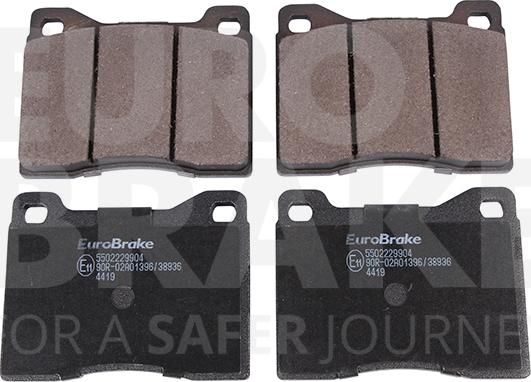 Eurobrake 5502229904 - Komplet Pločica, disk-kočnica www.molydon.hr