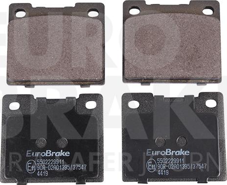 Eurobrake 5502229911 - Komplet Pločica, disk-kočnica www.molydon.hr