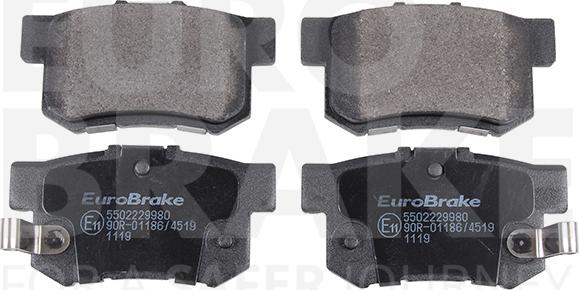 Eurobrake 5502229980 - Komplet Pločica, disk-kočnica www.molydon.hr