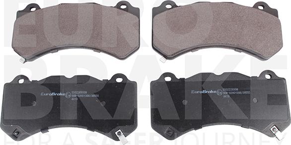 Eurobrake 5502229338 - Komplet Pločica, disk-kočnica www.molydon.hr