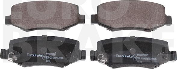 Eurobrake 5502229337 - Komplet Pločica, disk-kočnica www.molydon.hr