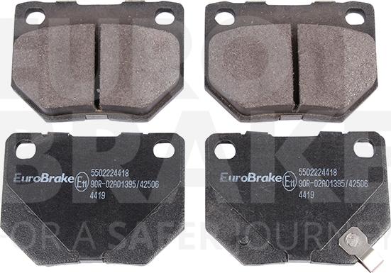 Eurobrake 5502224418 - Komplet Pločica, disk-kočnica www.molydon.hr