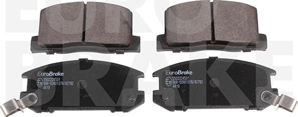 Eurobrake 5502224531 - Komplet Pločica, disk-kočnica www.molydon.hr