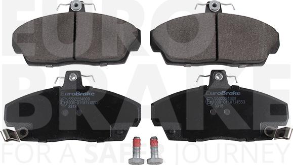 Eurobrake 5502224009 - Komplet Pločica, disk-kočnica www.molydon.hr