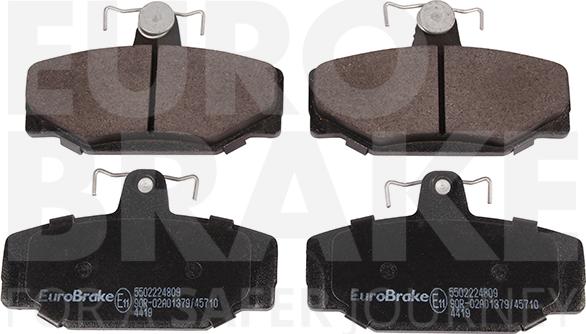 Eurobrake 5502224809 - Komplet Pločica, disk-kočnica www.molydon.hr