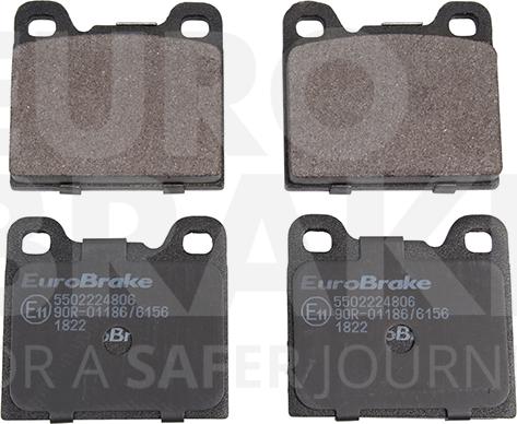 Eurobrake 5502224806 - Komplet Pločica, disk-kočnica www.molydon.hr