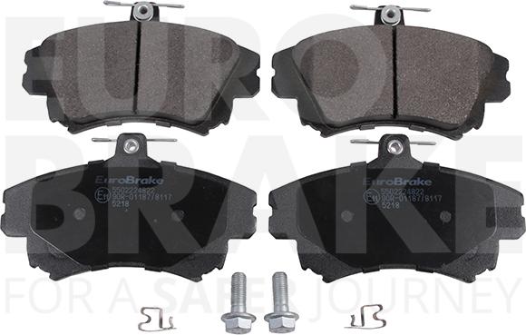 Eurobrake 5502224822 - Komplet Pločica, disk-kočnica www.molydon.hr