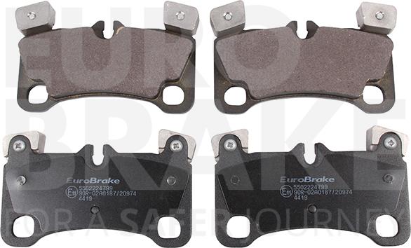 Eurobrake 5502224799 - Komplet Pločica, disk-kočnica www.molydon.hr