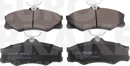 Eurobrake 5502224718 - Komplet Pločica, disk-kočnica www.molydon.hr