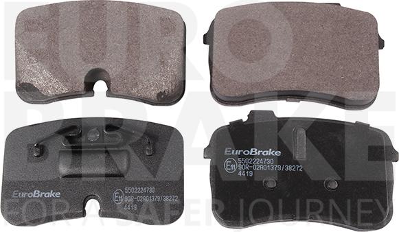 Eurobrake 5502224730 - Komplet Pločica, disk-kočnica www.molydon.hr