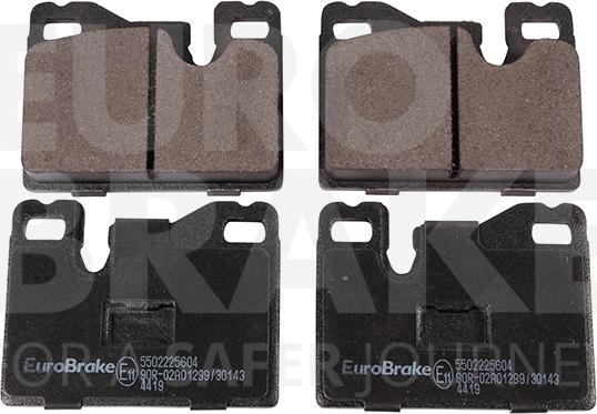 Eurobrake 5502225604 - Komplet Pločica, disk-kočnica www.molydon.hr