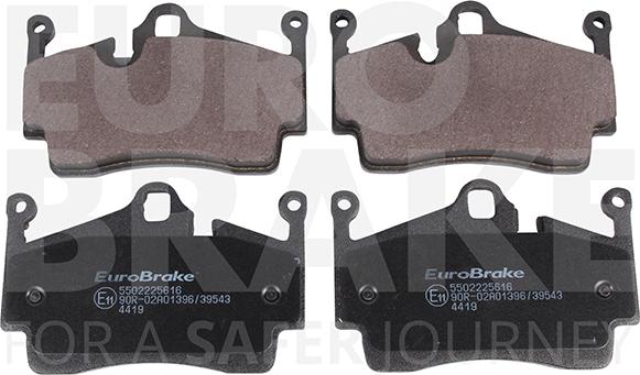 Eurobrake 5502225616 - Komplet Pločica, disk-kočnica www.molydon.hr