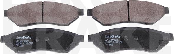 Eurobrake 5502225006 - Komplet Pločica, disk-kočnica www.molydon.hr