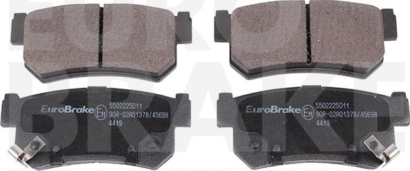 Eurobrake 5502225011 - Komplet Pločica, disk-kočnica www.molydon.hr