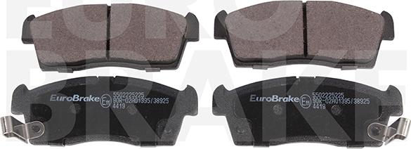 Eurobrake 5502225225 - Komplet Pločica, disk-kočnica www.molydon.hr