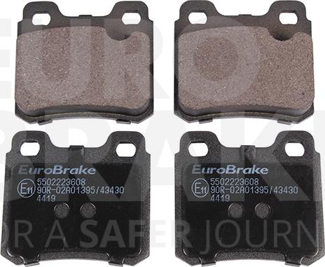 Eurobrake 5502223608 - Komplet Pločica, disk-kočnica www.molydon.hr