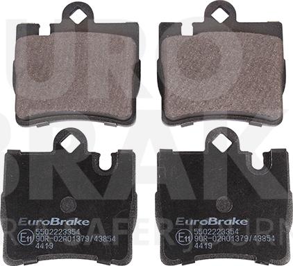 Eurobrake 5502223354 - Komplet Pločica, disk-kočnica www.molydon.hr