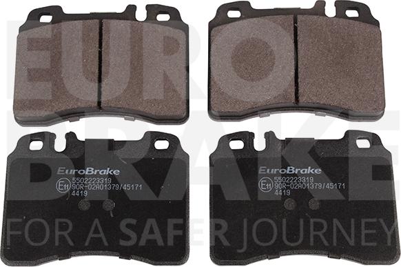 Eurobrake 5502223319 - Komplet Pločica, disk-kočnica www.molydon.hr