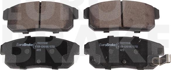 Eurobrake 5502223248 - Komplet Pločica, disk-kočnica www.molydon.hr