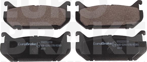 Eurobrake 5502223233 - Komplet Pločica, disk-kočnica www.molydon.hr