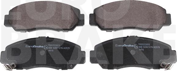 Eurobrake 5502222652 - Komplet Pločica, disk-kočnica www.molydon.hr